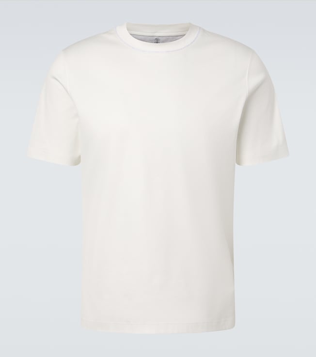 Cotton jersey T-shirt | Brunello Cucinelli