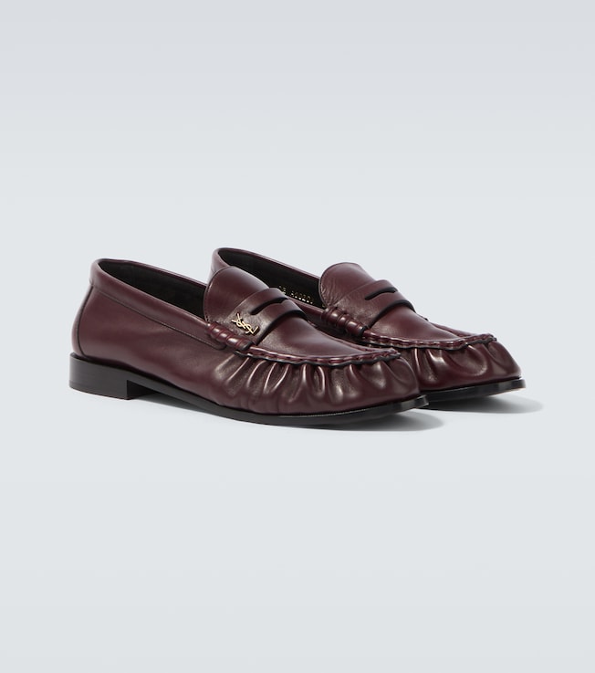 Le Loafer Supple leather penny loafers | Saint Laurent